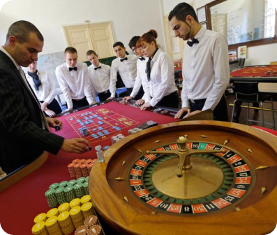 croupier training one