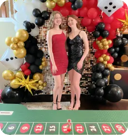 girls at the casino styled party2